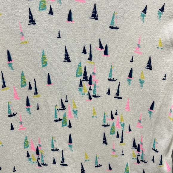 NWOT Merona sailboat print cardigan - Picture 4 of 6